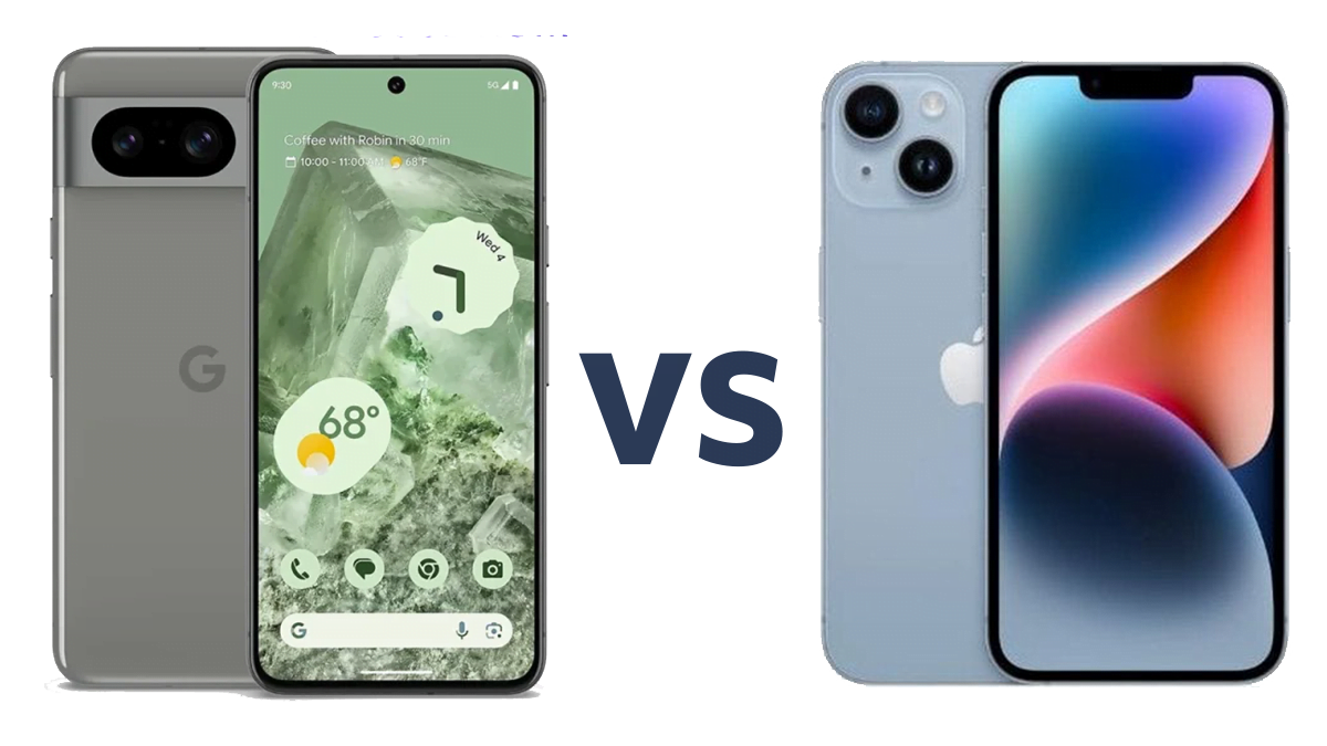 Pixel 8 vs. iPhone 14: Clash of the Titans