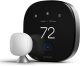 Premium ecobee Smart Thermostat with Smart Sensor and Air Quality Monitor – Programmable Wifi Thermostat – Compatible with Siri, Alexa, Google Assistant